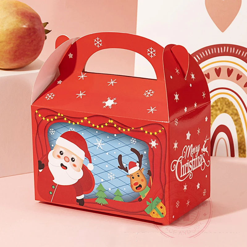 Pudełko kartonowe na prezent świąteczny