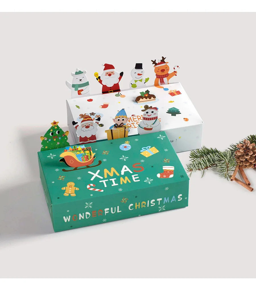 10 sztuk opakowań na prezent świąteczny