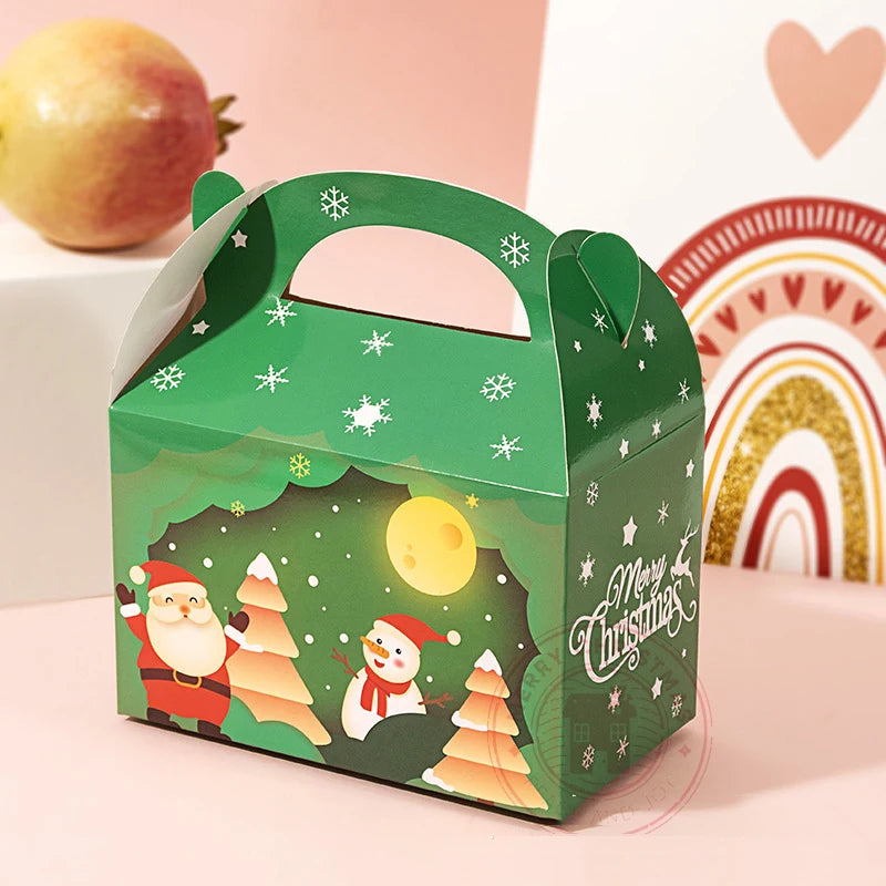 Pudełko kartonowe na prezent świąteczny