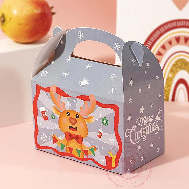 Pudełko kartonowe na prezent świąteczny