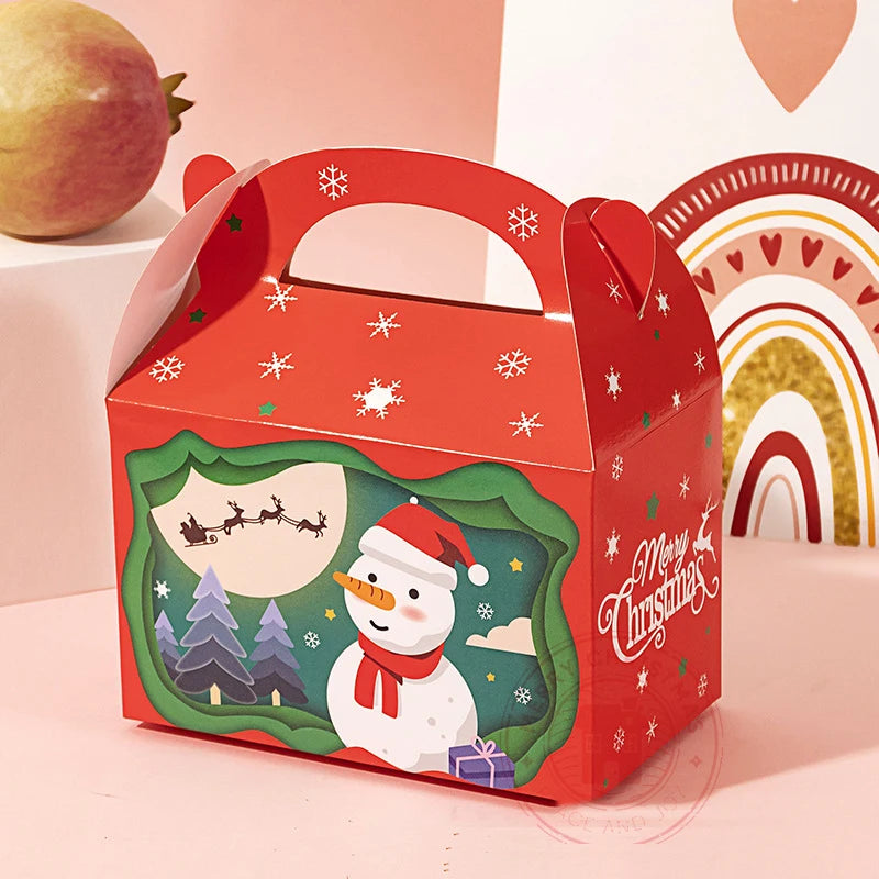 Pudełko kartonowe na prezent świąteczny